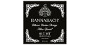 HANNABACH(ハナバッハ) SET815MT BLACK クラシックギター弦セット ミディアムテンション