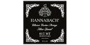 HANNABACH（ハナバッハ） SET815MT BLACK クラシックギター弦セット ミディアムテンション