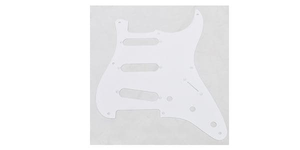 FENDER（フェンダー） ギター用ピックガード 8-HOLE '50S VINTAGE-STYLE STRAT PICKGUARDS WHITE