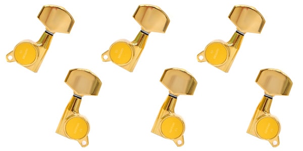 GOTOH（ゴトー） GOTOH ギターペグ SG381-01-L3+R3-Gold