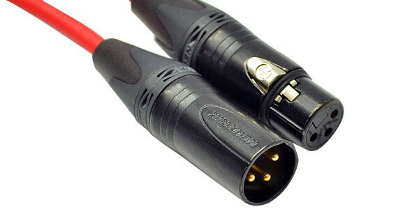 CANARE（カナレ） XLRメス-XLRオス(マイク) EC015B RED