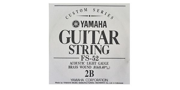 YAMAHA（ヤマハ） アコースティックギターバラ弦 FS52(2.0)