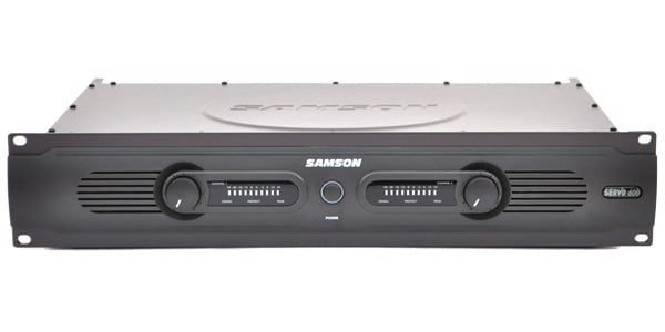 SAMSON（サムソン） 2U パワーアンプ Servo 600　ステレオ・パワーアンプ