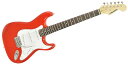 PLAYTECH(プレイテック) ギター/エントリークラス ST250 Rose Red