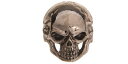 QPARTS(キューパーツ) コントロール/スイッチノブ Jumbo Skull I PEARL Back