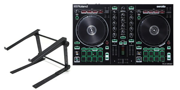 ROLAND（ローランド） PCDJコントローラーセット DJ-202 DJスタンドセット