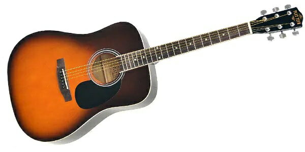 PLAYTECH(プレイテック) アコースティックギター ZD18 Sunburst ドレッドノートタイプ