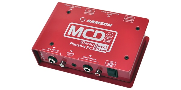 SAMSON（サムソン） ダイレクトボックス(DI) MCD2 Pro PC用DI 1