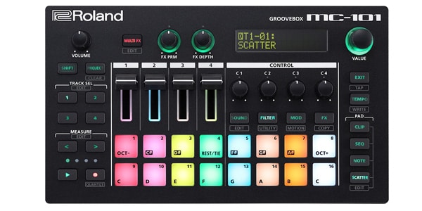 ROLAND（ローランド） シーケンサー/リズムマシン MC-101　GROOVEBOX