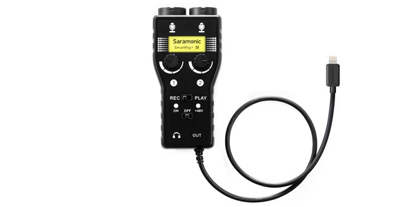 Saramonic（サラモニック） iPhone/iPad用オーディオインターフェイス SmartRig+ Di iOS用オーディオインターフェイス Lightning接続