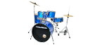 PLAYTECH(旧ZENN)(プレイテックゼン) ドラムセット ZDS3000X Blue