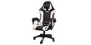 PLAYTECH(プレイテック) PGC10WH ゲーミングチェア Black x White