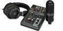 YAMAHA(ヤマハ) アナログミキサー AG03MK2 B LSPK ライブストリーミングパック ブラック
