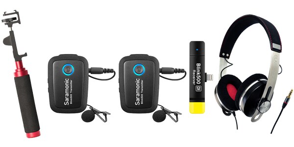 Saramonic（サラモニック） スマホ用ワイヤレスマイク Blink500B4 iPhone用動画撮影セット