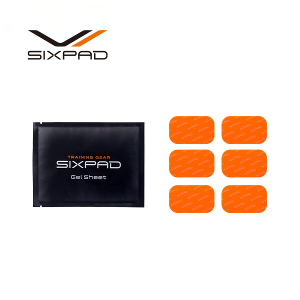 シックスパッド アブズフィット 高電導ジェルシート(6枚入り)×1箱 SIXPAD Abs Fit  MTG EMS ジェルパッド EMS パッド sixpad シックスパッド ジェルシート 互換品ではございません