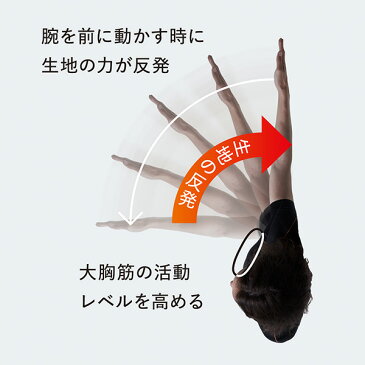 シックスパッド トレーニングスーツ ショートスリーブトップ(WOMEN) 【メーカー公式店】 MTG sixpad 大胸筋 トレーニングウェア インナー