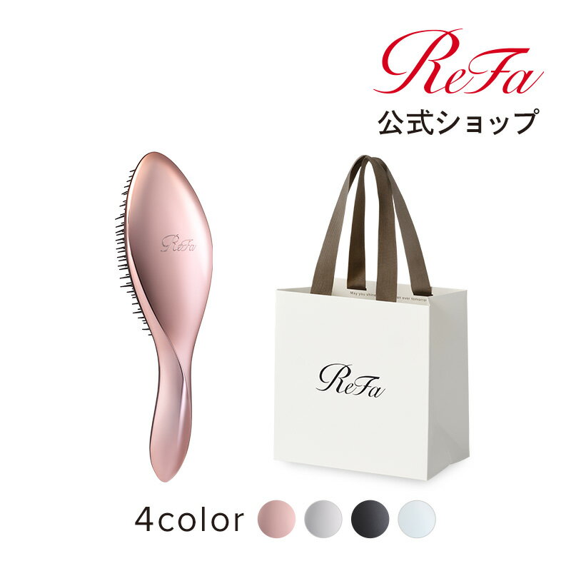 ヘアブラシ ギフト ＼ReFa公式／ リファエールブラシ+ショッパーSSセット SHP ReFa HEARTBRUSH プレゼント ギフト ラッピング 母の日 贈り物 お祝い ハートブラシ リファ mother