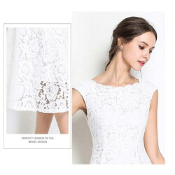 パーティードレスワンピースミモレ丈ノースリーブワンピース刺繍ブライズメイドパーティドレス結婚式ワンピースドレスフォーマル二次会パーティーパーティワンピースフォーマルドレスパーティードレス披露宴上品さお呼ばれ黒白