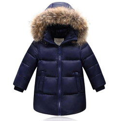 送料無料ダウンコート子供服キッズ女の子男の子ダウンジャケットアウターラクーンファー付きフード通学キッズ服防寒秋冬ジュニアアウター冬通園アウトドアキッズジャケット3色80cm90cm100cm110cm120cm130cm140cm150cm160cmお出かけ