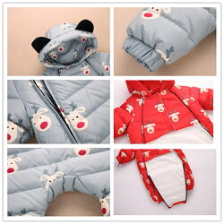 ジャンプスーツカバーオールロンパースベビーキッズカバーオールスナップダウンコートベビー服女の子男の子カバーオールロンパースアニマル可愛いファスナースナップボタン708090100CM新作送料無料