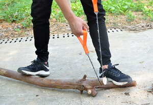 チェーンソー 手動 33爪 ブラック 収納ケース付き 携帯 折りたたみ アウトドア キャンプ ソロキャンプ サバイバル Mt.happy/マウントハッピー通販格安セール情報 楽天 通販