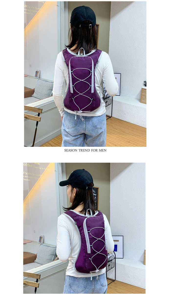 ランニングバックバッグ5L全5色反射テープ付軽量コンパクト撥水ハイドレーショントレランサイクリングリュックランニング自転車通勤散歩スポーツジョギングMt.happy/マウントハッピー