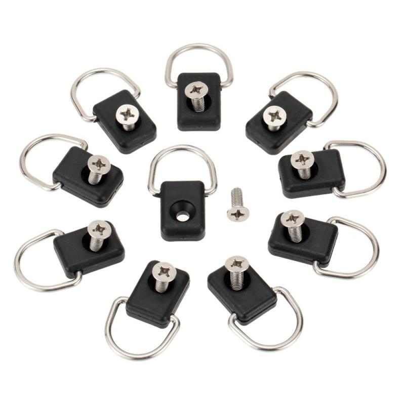 カヤックDリング 10 個入り高品質カヤック D ボート カヌー カヤック アクセサリー艤装談合をリングし..