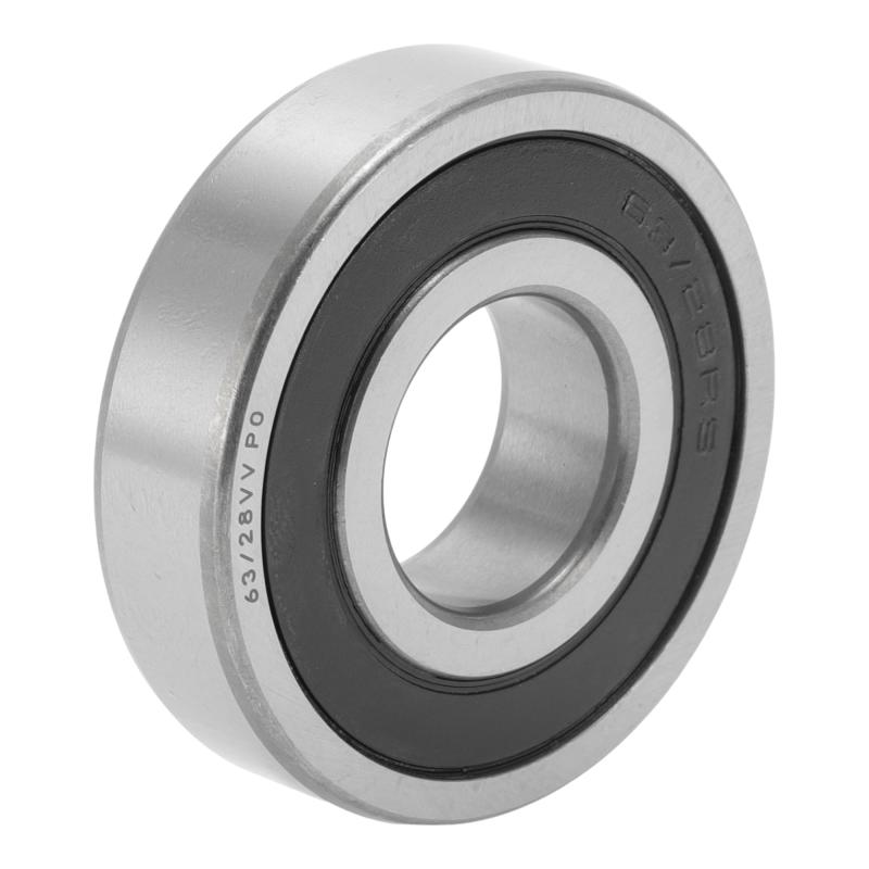ACROPIX 63/28VV ディープグルーブボールベアリング P0 28x68x18mm 潤滑ベアリング ダブルラバーシール ブラック シルバートーン スクーター スケートボード ホイール