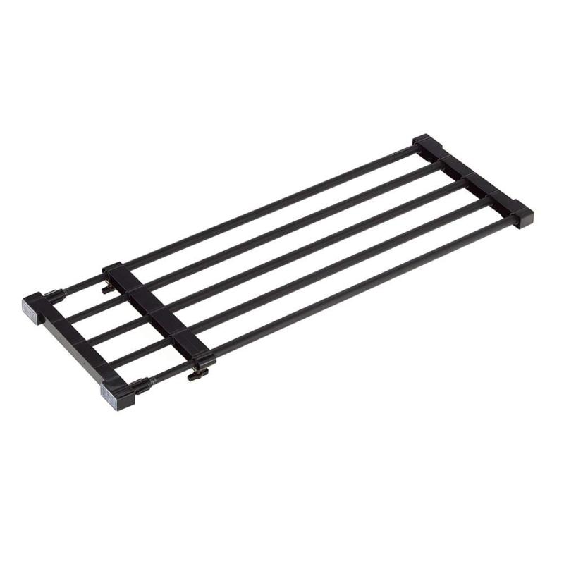 HEIAN SHINDO つっぱり棚 強力タイプ マットブラック 取付幅63~93cm 耐荷重30~13kg KB-63B 平安伸銅工業