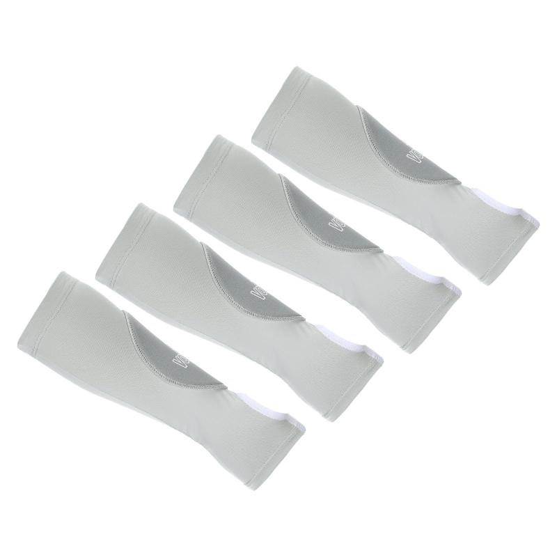 PATIKIL バレーボールアームスリーブ 4枚のパッシングフォアアームスリーブ サムホールアームガード付..