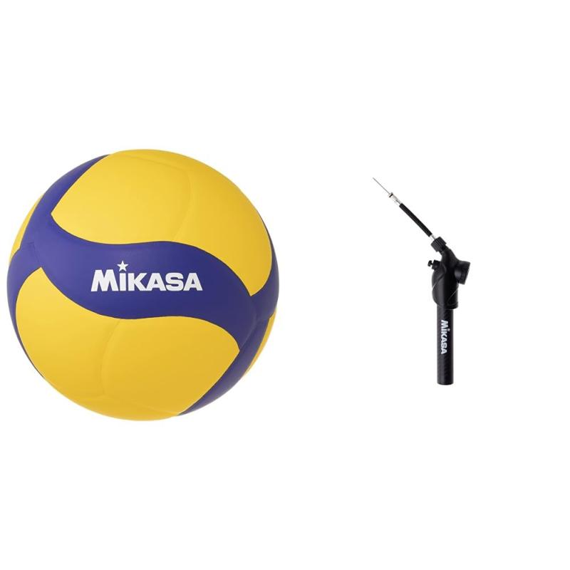 ミカサ(MIKASA) バレーボール 練習球 5号 一般・大学・高校 イエロー/ブルー V330W 推奨内圧0.3(kgf/㎠)