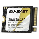SUNEAST SOLD STATE DRIVE GOLD SERIES SE801 M.2 2230 NVMe SSD PCle 4.0x4 1B 3D TL...