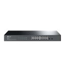 TP-Link JetStream 16ポート ギガビットスマートスイッチ (2 SFPスロット搭載)TL-SG2218(UN)(2)