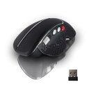 マウス 無線 静音 2.4GHZ 6ボタン Mサイズ【戻る/進むボタン搭載】dpi切替 4800DPI 電池式 エルゴノミクスマウス レシーバー付属 光学式 縦型マウス 握りの極み パソコン/タブレット用 Windows7/8/10