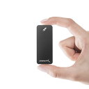 SABRENT 外付けSSD、SSD 2TB、USB 3.2 Gen 2 10Gb/秒、最大速度1000MB/秒(PS5/PS4動作確認済み) 航空宇宙用高級アルミ製(SB-2TB-NANO-BLK)(2)