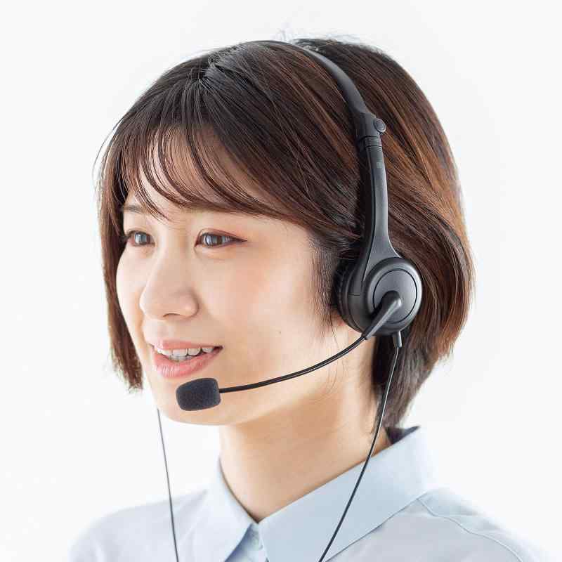 サンワサプライ USBヘッドセット