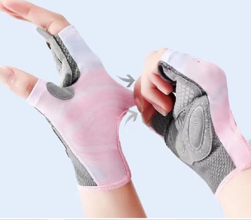 Vitadoro トレーニンググローブ レディース 筋トレグローブ フライングディスクグローブ 男性 懸垂 フィットネス手袋 液体シリコンパッド 滑り止め タコ防止(4)