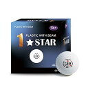 フレンドシップ 729社 1スタートレーニングボール 100球入り 卓球ボール 練習球 プラスチック 40mm ボール(4)