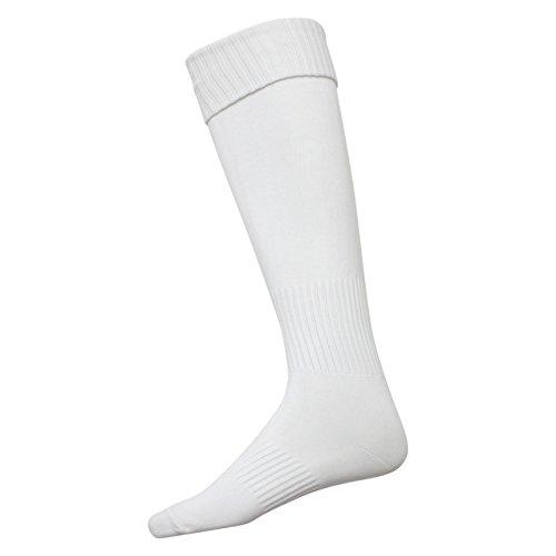 [エンブレムファクトリー] サッカーソックス(ホワイト 25-27cm)