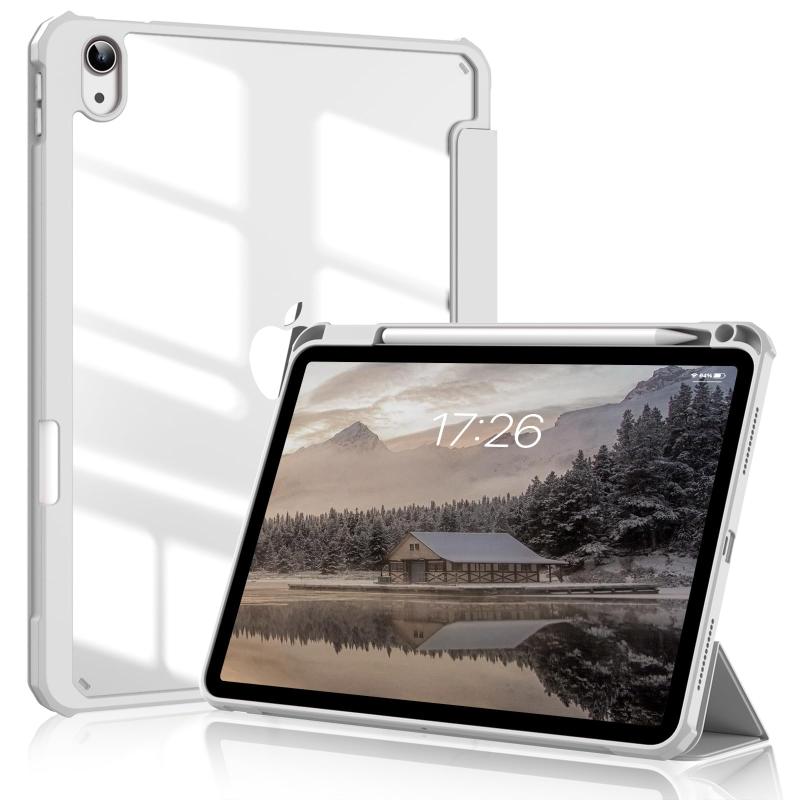 SQBEBS iPad 11世代 ケース A16 (2025) iPad 第11/10世代 10.9インチ (2022) 透明バックカバー