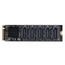 Xiwai NGFF NVME M キー PCI Express から SATA 3.0 6Gbps 5 ポートアダプタコンバータハードドライブ拡張カード JMB585 2280(2)