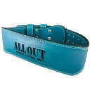 ALLOUT トレーニングベルト パワーベルト 筋トレ ベルト レザー リフティングベルト 最高級牛革Cowhide使用 日本初上陸