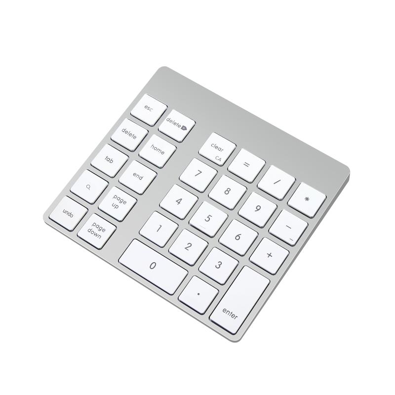 テンキー Bluetooth ワイヤレステンキー 無線 34キー 拡張 数字キーボード 充電式 スリム Excelでの作業に便利 numlock非連動 超薄型 Android/Windows/IOS 対応