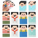 YJRUNFU 消しゴム 小学生 文房具 練り消し ハゲおじさん消しゴム 可愛い鉛筆消しゴム 記念品 プチギフト 小学生 デッサン用 学習用 お絵か (8個セッ...