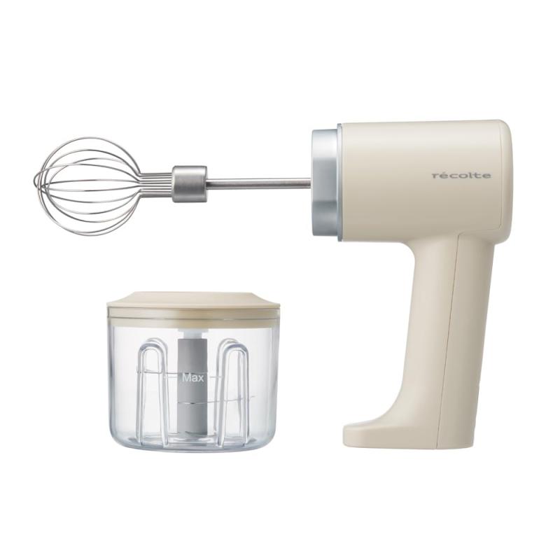 �쥳��� �����ɥ쥹 �ۥ��åס�����åѡ� RCW-1 recolte Cordless Whip & Chopper