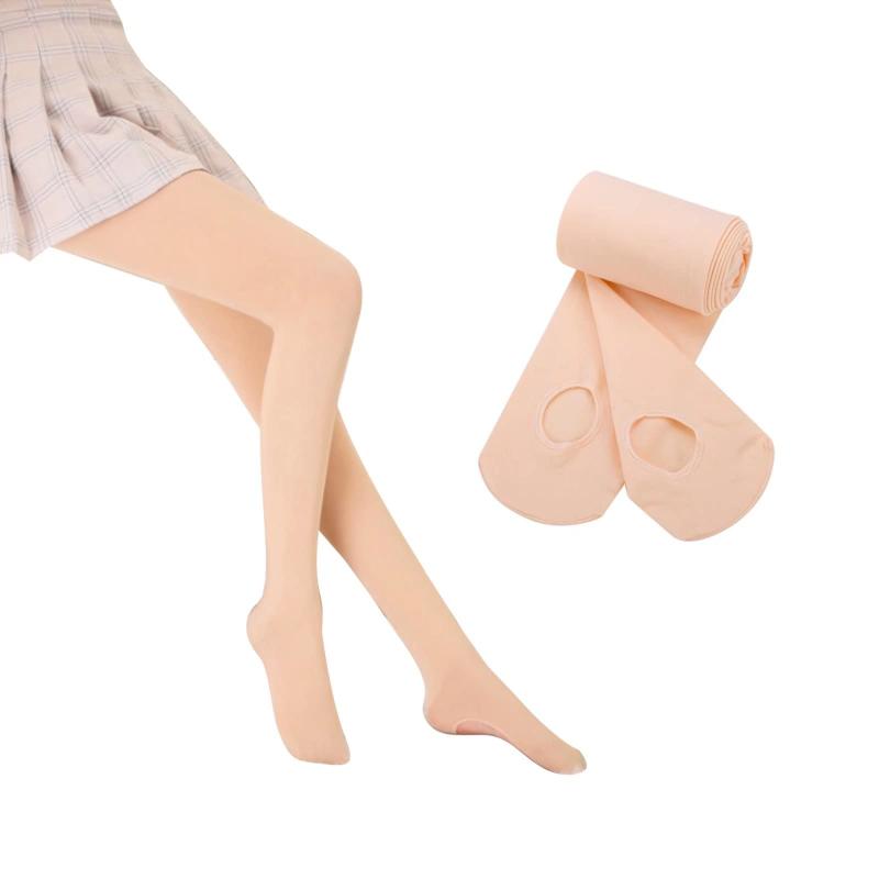 バレエタイツ バレエタイツ バレエタイツ子供 なめらか バレエタイツキッズ バレエ用品 伸縮性 丈夫で破れにくい 子供～大人用 発表会 入園式 入学式 結婚式（4色4サイズ）