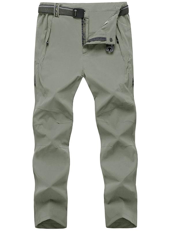 [YSENTO] アウトドア パンツ メンズ フィッシングパンツ 撥水加工 速乾 ストレッチ ベルト付 登山 釣り..