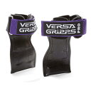 Versa Gripps PRO パワーグリップ 筋力トレーニング・リストラップ made in the USA (Purple/ムラサキ, XS:12.5-1...