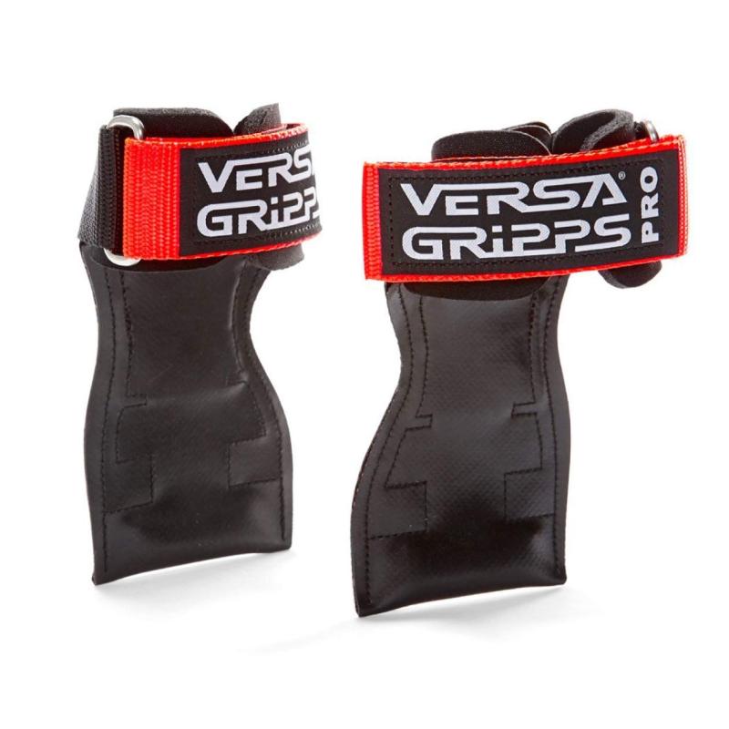 Versa Gripps PRO バーサパワーグリップ 筋力トレーニング・リストストラップ made in the USA (Orange..