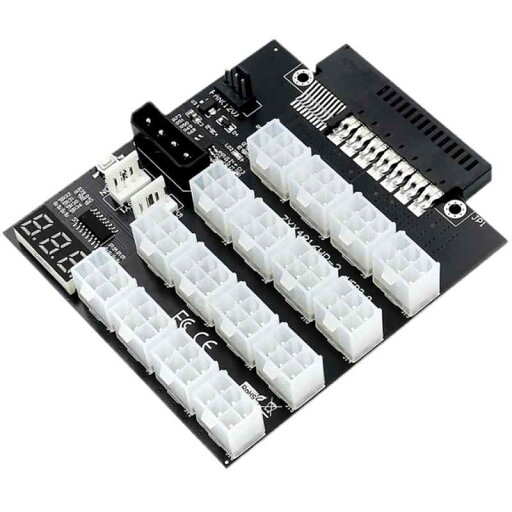Xiwai 14+10Pin Flex Slot Server Power Board auf 16x6Pin Power Supply Board für CHIA ETH BTC Mining Miner Xiwai 14+10Pin Flex Slot Server Power Board auf 16x6Pin Power Supply Board für CHIA ETH BTC Mining Miner